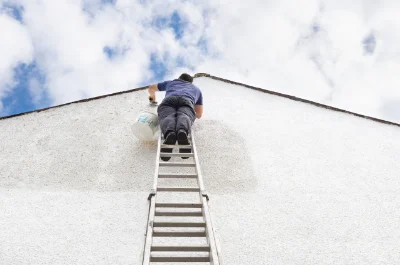 Peinture extérieure à Isneauville — façades et ravalement